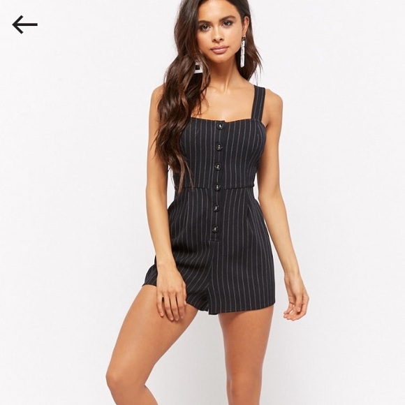 Forever 21 Pants - Striped forever 21 romper
